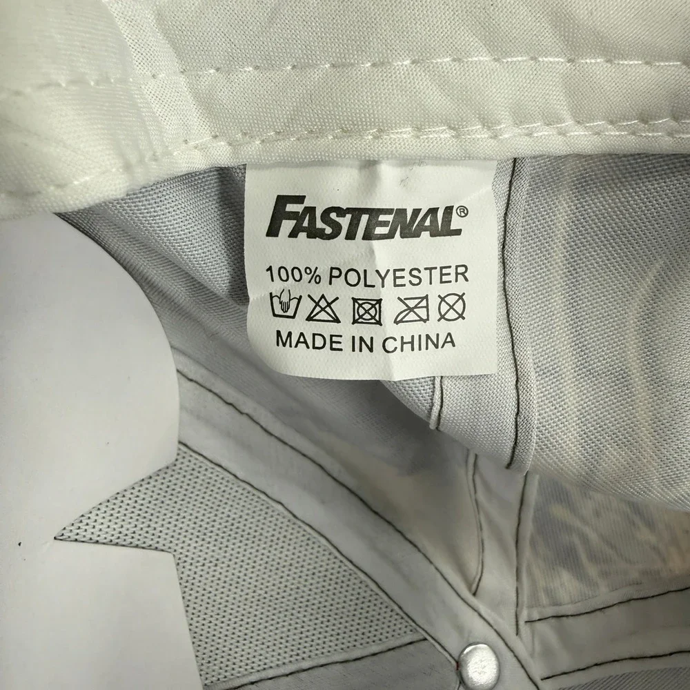 Fastenal‎ Baseball Hat Mens OSFM Camo Brown Green Adjustable Logo Patch Cap